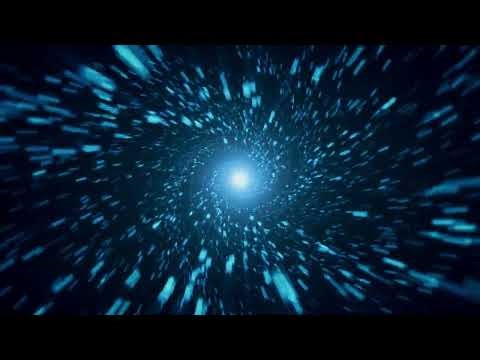 Galaxy Starburst Space Zoom Background | Sci-fi Loop | Screensaver