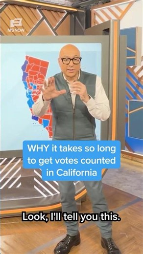 WHY it takes so long to get votes counted in California