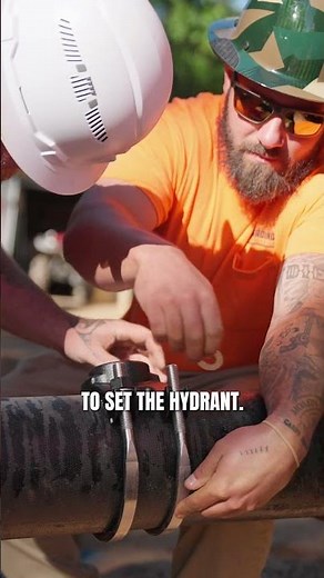 Ever Wonder How a Fire Hydrant Gets Installed?