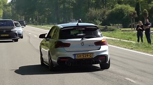 BMW M140i Almost Crash When Accelerating on Busy Street
