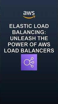 🔥 Elastic Load Balancing: Unleash Scalability & High Availability with AWS Load Balancers #shorts
