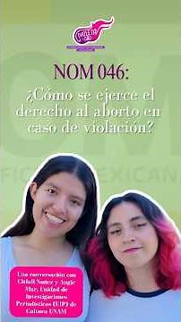 💚 NOM-046: The alternative for terminating pregnancies resulting from rape