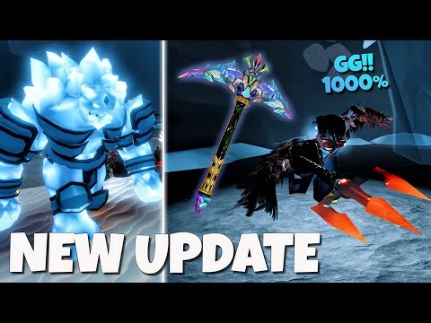 FROST UPDATE!! Gua Rahasia & Tempa Senjata Tombak Terlangka baru 🥶🔥🥶 | The Forge Indonesia