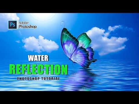 water reflection in photoshop 2026 tutorial‪@GraphicProDesign‬