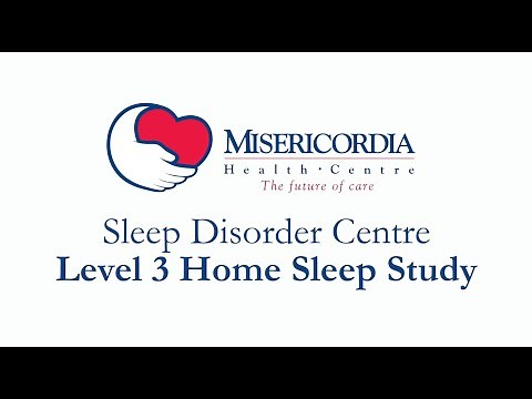 Home Sleep Study Instructional Video