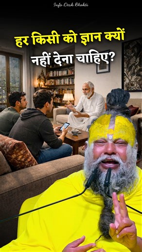 हर किसी को ज्ञान क्यों नहीं देना चाहिए? #premanandjimaharaj #shorts #bhajanmarg #education