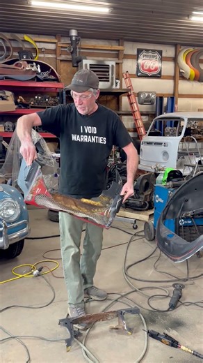 We're Cutting Up Our VW Beetle