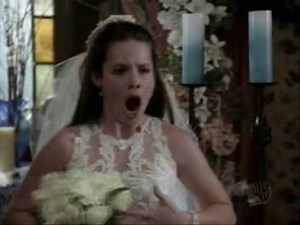 Charmed - Paige & Prue at Pipers Wedding