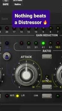 In A World Of Compressor Plugins, Nothing Beats A Distressor 🔥 #ikmultimedia #mixing #vocalmixing