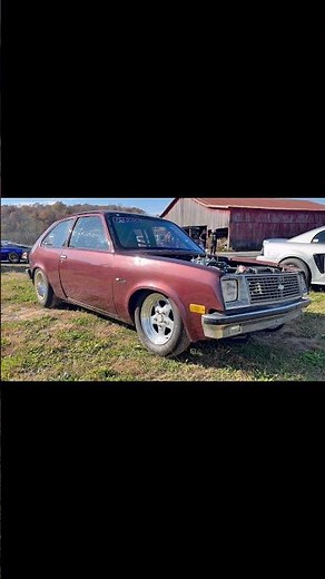 1981 Chevy Chevette 400 Small Block #cars #racing #dragrace #chevy #usa #reels #shorts #feature