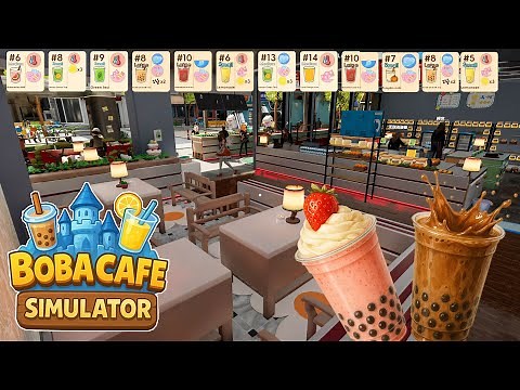Boba Cafe Simulator Part #2 | Gameplay Walkthrough | No Commentary