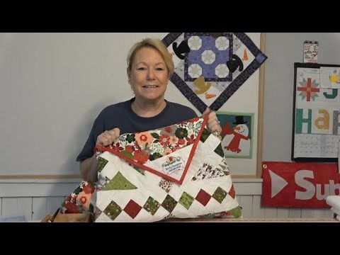 Machine Embroidered Quilt Labels from Designs by JuJu on the Brother 10-Needle PR 1055 Multi-needle