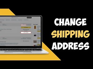 How to Change Shipping Address on Amazon After Order