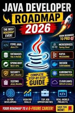 Java Developer Roadmap 2026 🚀 Complete Beginner to Job Ready Guide #shorts