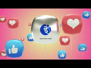 IndiaFont V4 Promo | Updated version for Indian Language Calligraphy Fonts.