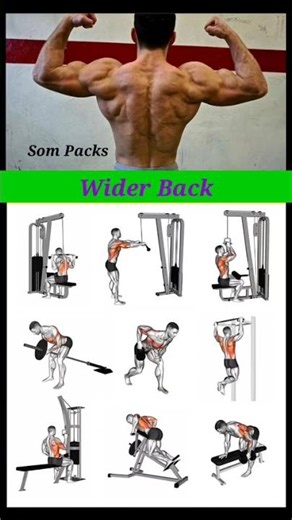 9 Powerfull Back Workout to Transform UpperBody #workout #backworkout