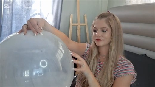 ASMR 18-Inch Clear Balloon Sounds - Tapping, Scratching & Squeezing🎈