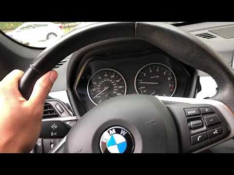 BMW X1 - OPEN THE HOOD - HOW TO
