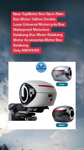 TopMotor Siput Alien Box: Motor Tailbox for RM149.90