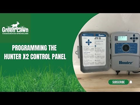 Programming the Hunter X2 Control Panel