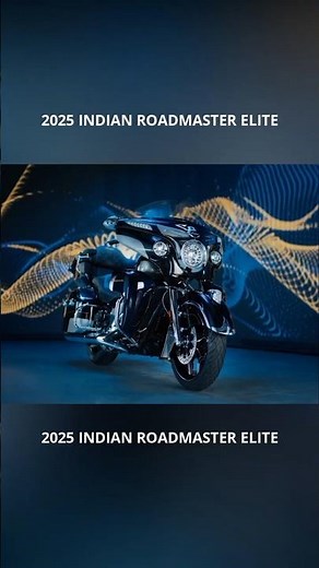 2025 Indian Roadmaster Elite – Ultimate Luxury Touring Bike Revealed! #shorts