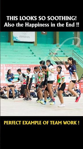 Perfect example of team work : 10 person jump rope wheel at Senior National Championship 2026
