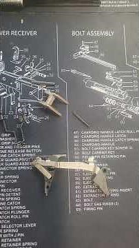 How to reassemble the (new) Glock performance trigger bar onto housing explanation