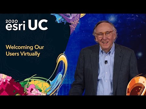 Esri UC 2020 – Welcoming Our Users Virtually, Jack Dangermond (1 of 4)