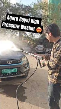 Car Service Centre at Home 🔥Agaro Royal Pressure Washer #agaro #agarolifestyle