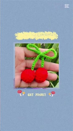 you made your own Eid accessories 🧶❤️🌹🍒💗