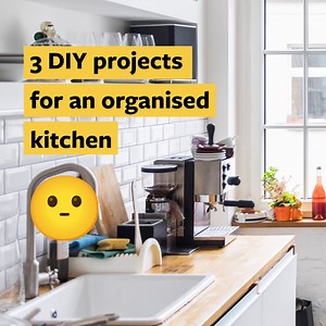 Looking for a quick fix for messy kitchen spaces? Here are 3 DIY ideas that you can do with Command™ Wire Hooks and Broom Grippers! They will hold strongly with durability and the best part is - they come off cleanly for damage-free hanging! 🤯 Learn more: https://s.3m.com/scc8rx #CommandHome #OrganizingHacks #DIYHacks #homeorganization #getorganized | Command