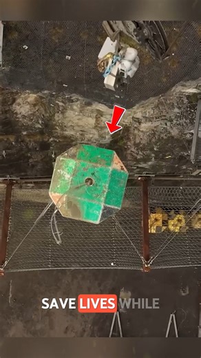 10K views · 17 reactions | This Ingenious Rockfall Safety System Is a...