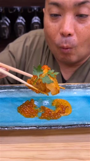 🇯🇵Gorgeous Scallop Uni Butter Sushi🍣 #sushi #scallop | Harry Slater