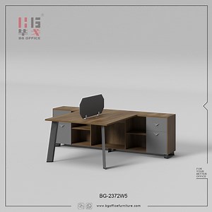 [Hot Item] Modern Workstation Table Furniture 2 Person Office Partition Desk Expensive Large Modern Office Tables with Storage