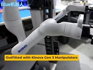 Kinova 双臂机器人自动化时代！看它灵活的双臂轻松处理各种任务。无论是工业、医疗还是生活场景，都是你的得力助手！✨ 快来体验科技的力量，让生活更便捷、更有趣