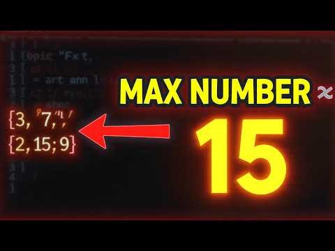 C Program to find Maximum number from array