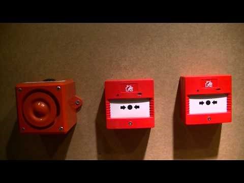 Fire alarm call points, how to wire them.