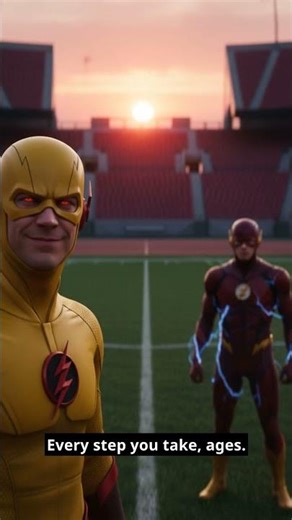 Reverse Flash's Race Ages The Flash One Year Per Step | DC Multiverse