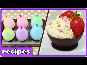 Learn how to make Balloon Chocolate Bowls | Quick and Easy Recipes by Hoopla Recipes