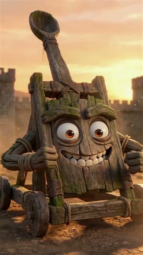 The Catapult's Glory Days: Epic Medieval Siege Warfare #shortvideo #history #shorts #storytelling