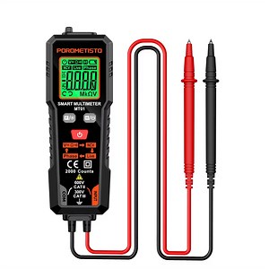 Smart Digital Multimeter AC/DC Voltage Resistance Continuity Measurement Tester NCV Multimeter with Backlight