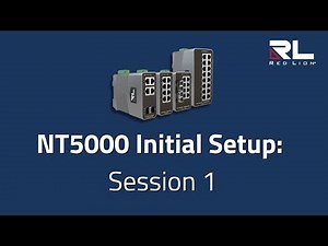 NT5000 Initial Setup: Session 1 | Red Lion Controls