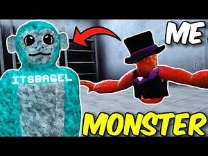 I BECAME THE *NEW* SECRET MEAT MAN MONSTER IN SCARY BABOON (OP)