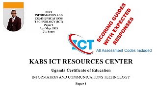 2025 Kabs Ict Paper 1 With Scoring Guides Expected Responses Assessment Codes Their Meanings Mp3 & Mp4 Download - clip.africa.com