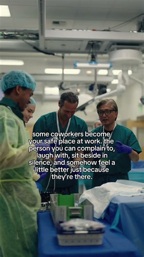 Some of the best support in healthcare comes from the people standing beside you.\n\nThe coworkers who
