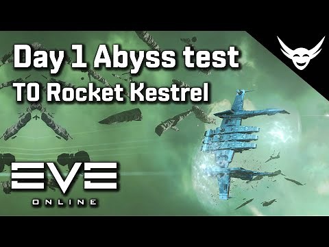 EVE Online - Day 1 Alpha clone T0 Abyss Kestrel test