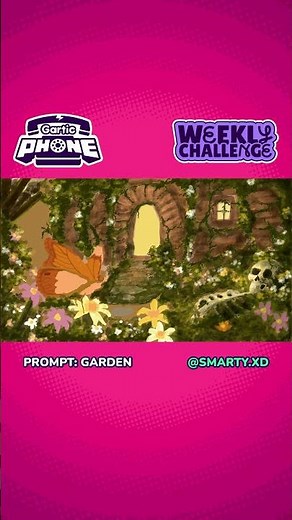 GARTIC PHONE WEEKLY DRAWING CHALLENGE // PROMPT: GARDEN