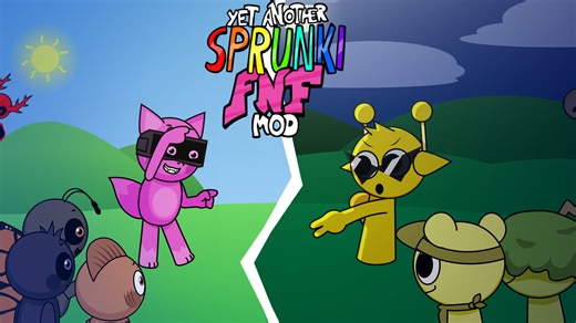 优质的SPRUNKI模组更新啦！！！FNF优质模组Yet Another Sprunki FNF Mod V2新内容流程演示