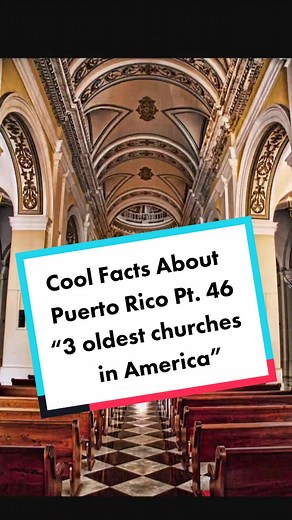 Cool Facts about Puerto Rico Pt. “oldest Catholic Churches in America” #lostherealtor #learnontiktok #puertorico #pr #boricua #history #church