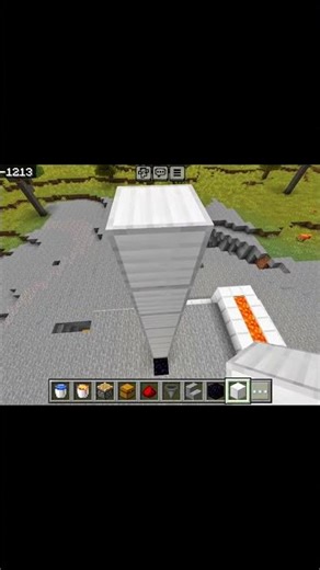 🪨 Automatic Cobblestone Farm = INFINITE Blocks! ♾️ #minecraft